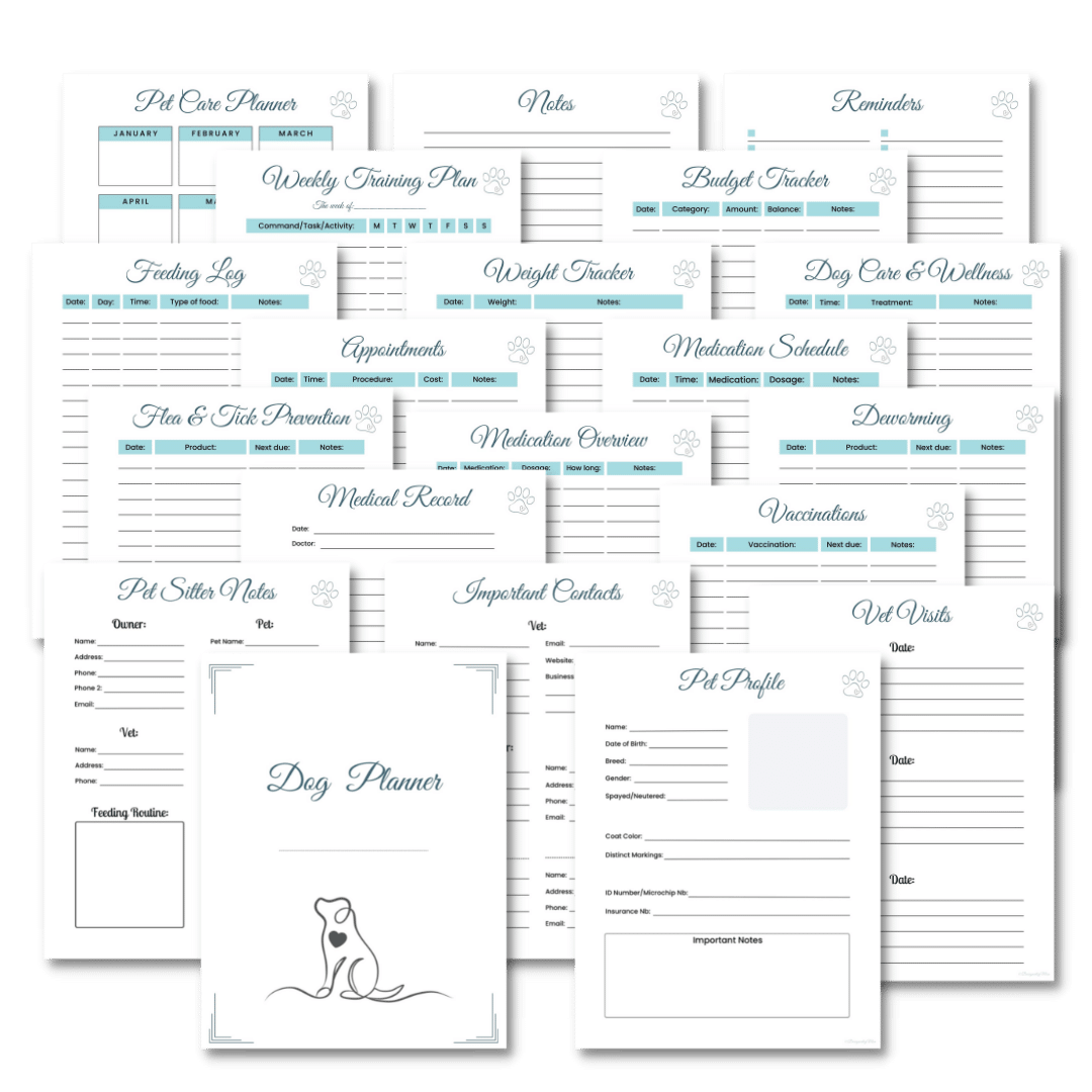 cute-printable-pet-planner-for-busy-dog-owners-vetcarenews