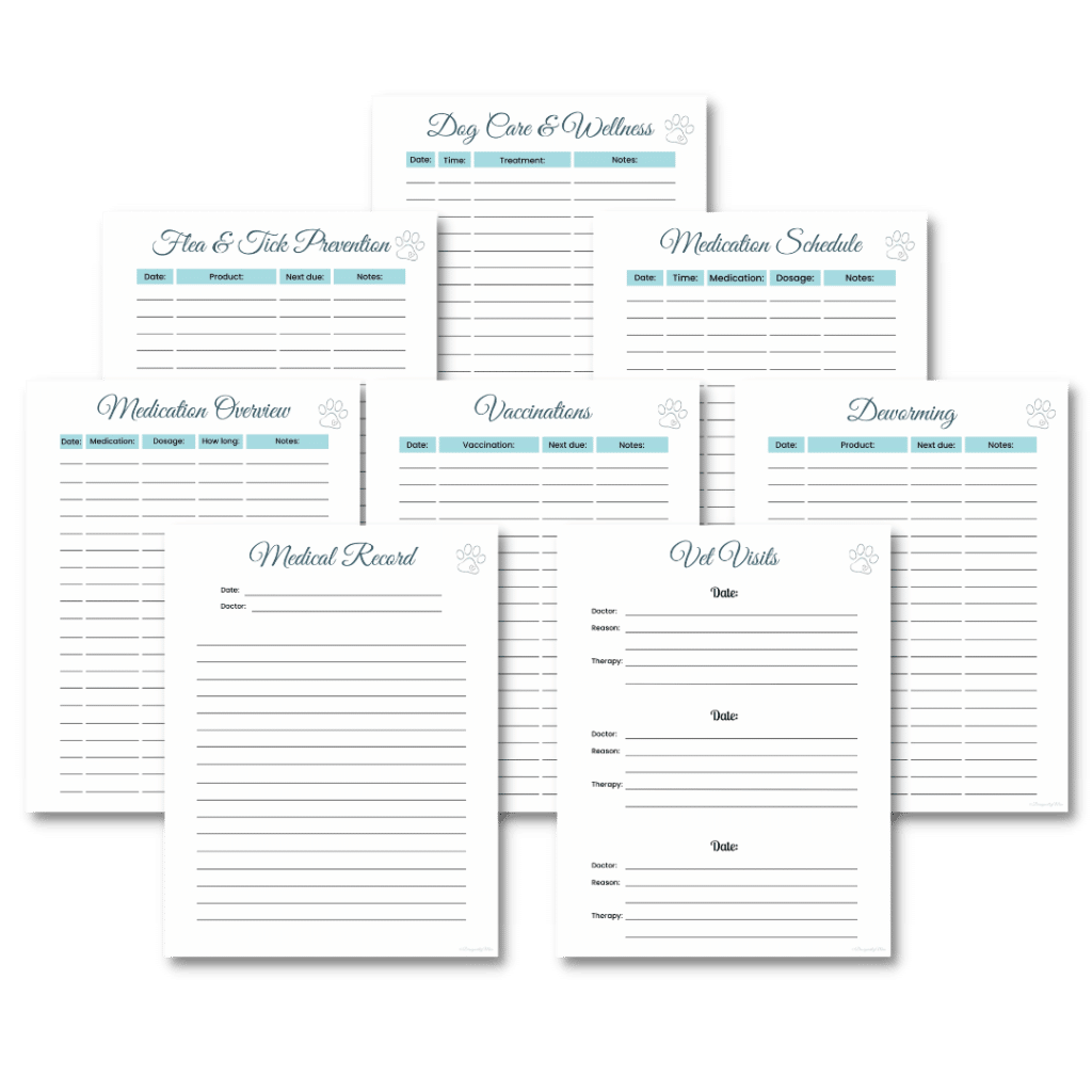 Pet planner for dog owners 3